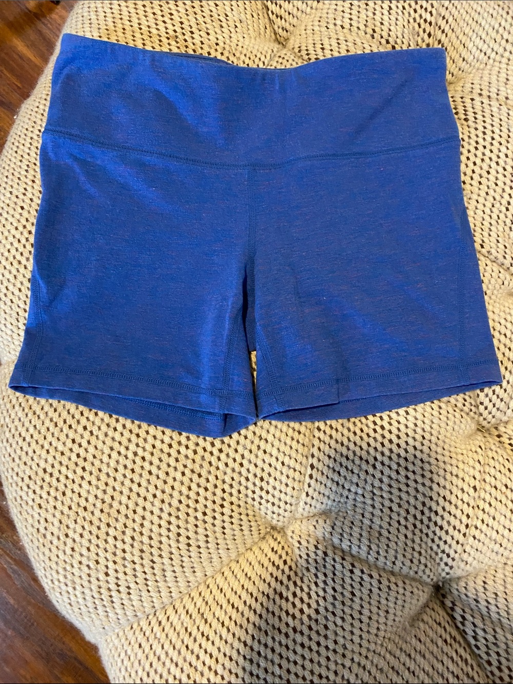 High-Waist Women’s Bike Shorts in Royal Blue